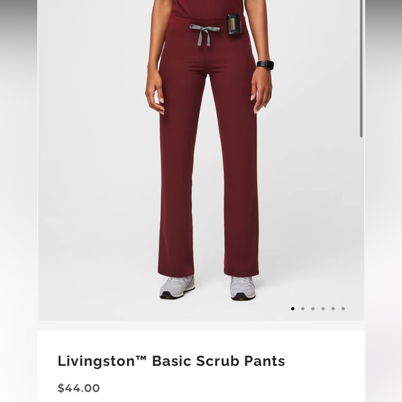 FIGS BOTTOM: Livingston™ Basic Scrub PantsSIZE: XS- PETTIE - Picture 2 of 5